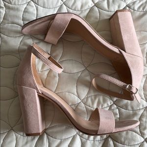a new day blush heels
